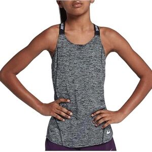 Nike Women's Heathered Gray Tank Top